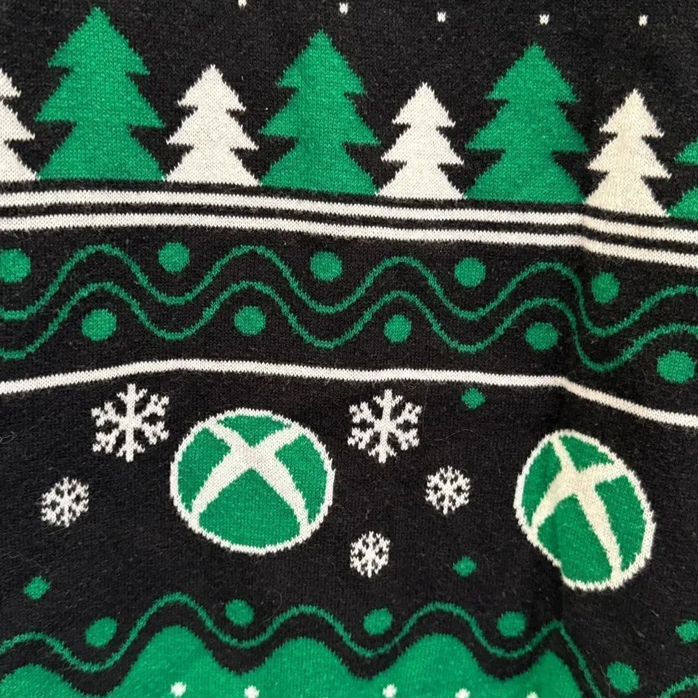 Microsoft Xbox Season Unlocked Ugly Christmas Holiday Sweater,Size 2XL